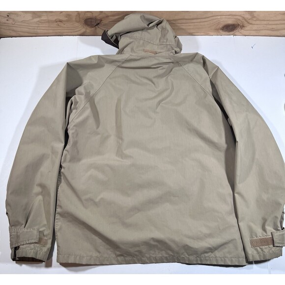 Vintage Orvis Gore-Tex Hooded Field Parka Storm Coat Rain Jacket Men's Large - Picture 13 of 13